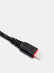 Черный кабель зарядный Dream DC03 до 2.4А, QC3.0 MicroUSB/Type-C/Lightning для iPhone и Android