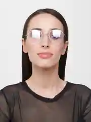 Золотой очки, без диоптрий, имиджевые