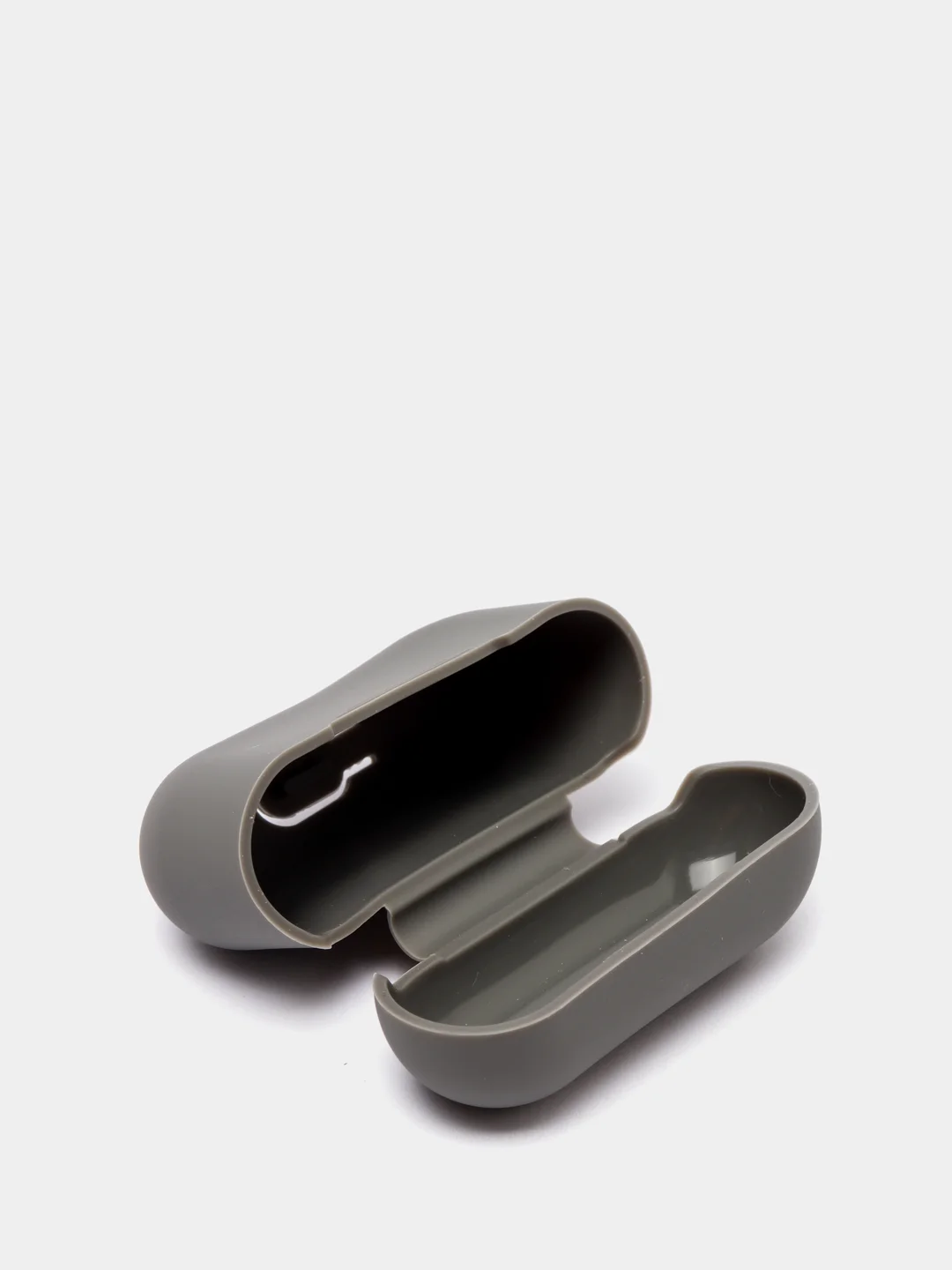 Серый силиконовый чехол для наушников AirPods Pro
