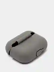 Серый силиконовый чехол для наушников AirPods Pro