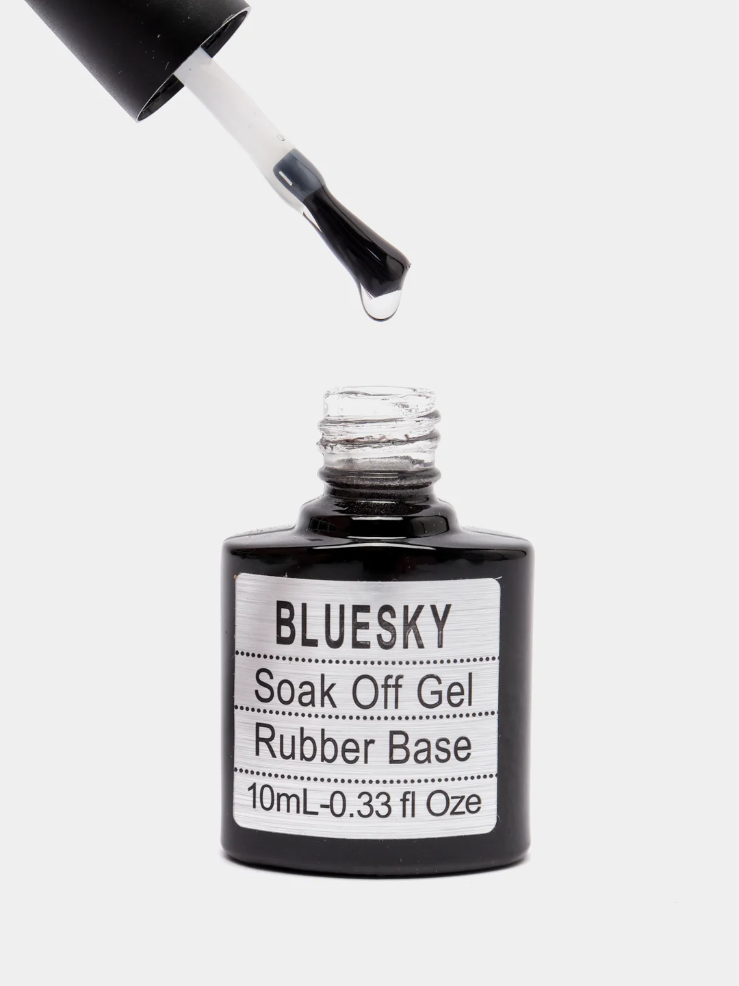 Черный база для ногтей, Топ для ногтей BLUESKY, гель лак для маникюра