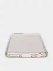 Серый чехол для iPhone силиконовый тонкий прозрачный