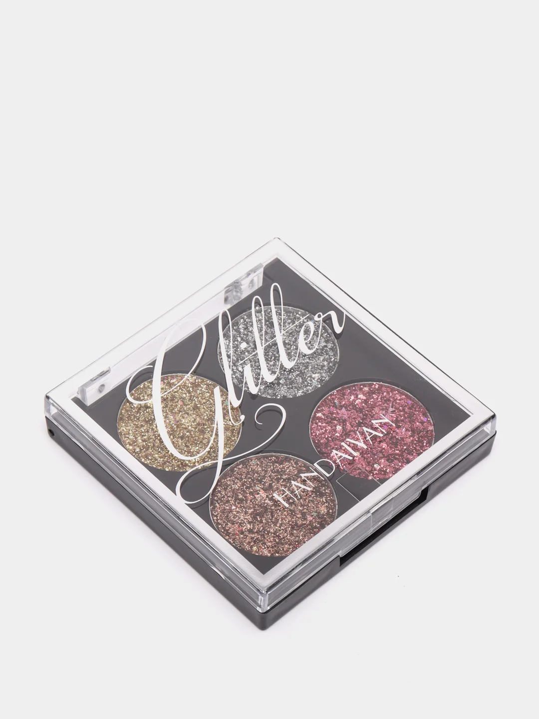 Серебряный тени - глиттер для макияжа Handaiyan Glitter Eye Shadow