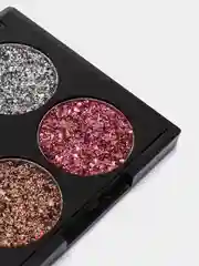 Серебряный тени - глиттер для макияжа Handaiyan Glitter Eye Shadow