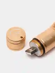 Бронзовый фонарь карманный USB зарядкой светодиодный