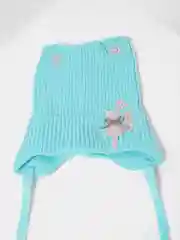 Салатовый шапка детская осенняя