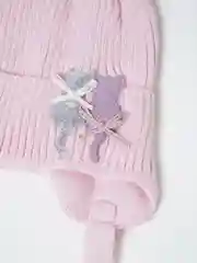 Конфетный шапка осенняя на завязках