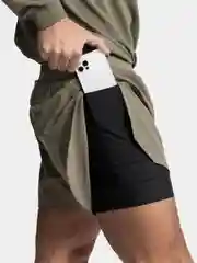 Шорты для спорта, двухслойные