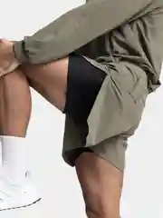Шорты для спорта, двухслойные