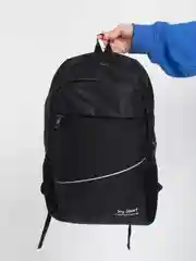 Черный рюкзак мужской JOY START повседневный, для ноутбука, с USB, черный