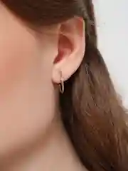 Серьги женские кольца "Stars"