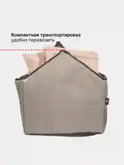 Бежевый домик для кошек и собак