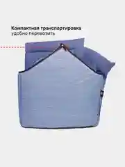Серый домик для кошек и собак