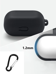 Силиконовый чехол для наушников Apple Airpods 3, с карабином