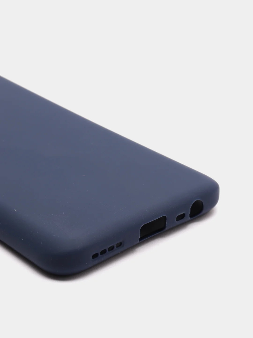 Темно-синий чехол силиконовый на REALME 8/8pro/8i/C21/C21Y/C3/C11(2021)