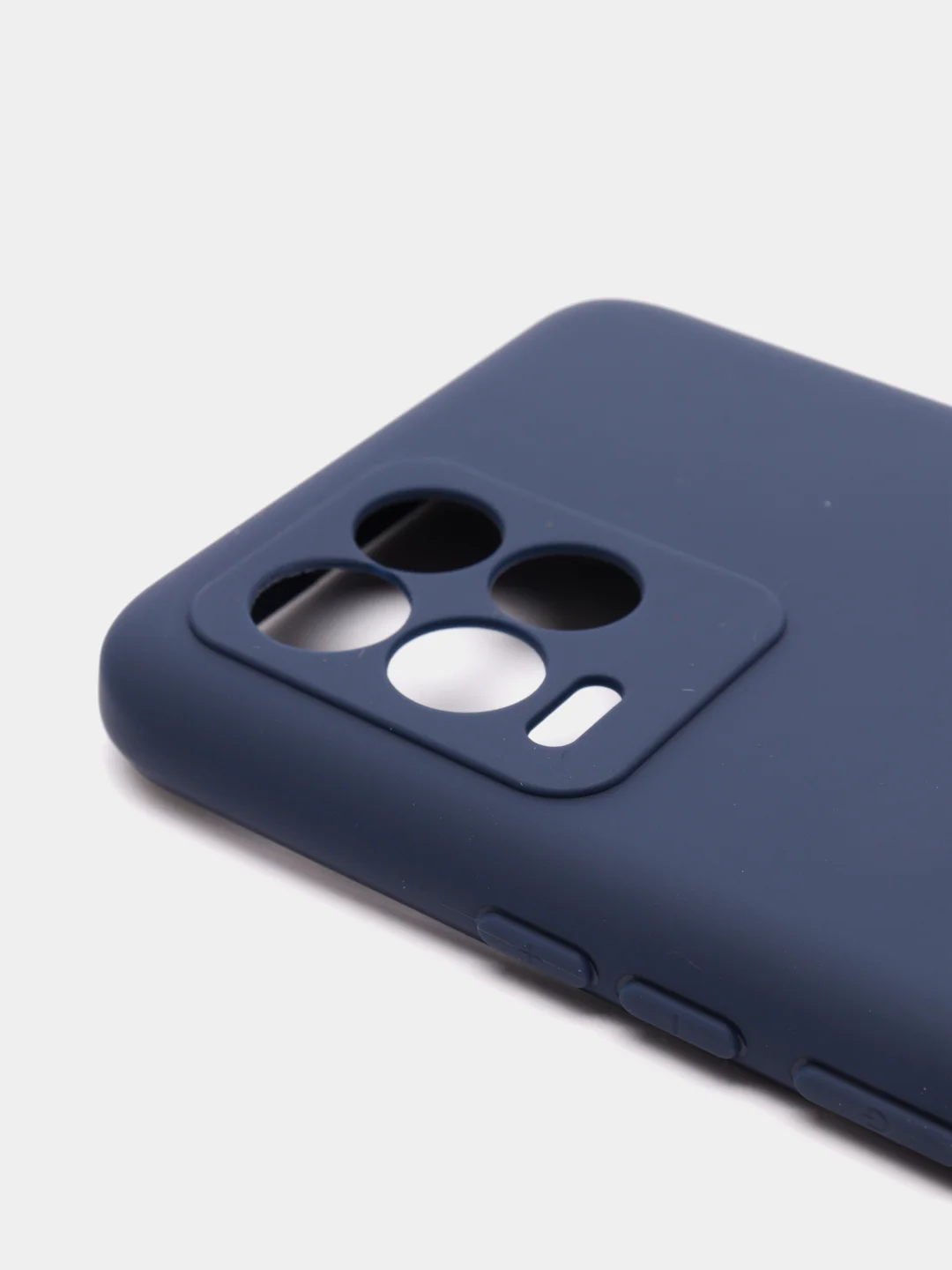 Темно-синий чехол силиконовый на REALME 8/8pro/8i/C21/C21Y/C3/C11(2021)