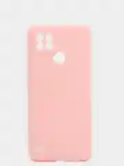 Розовый чехол силиконовый на REALME 8/8pro/8i/C21/C21Y/C3/C11(2021)
