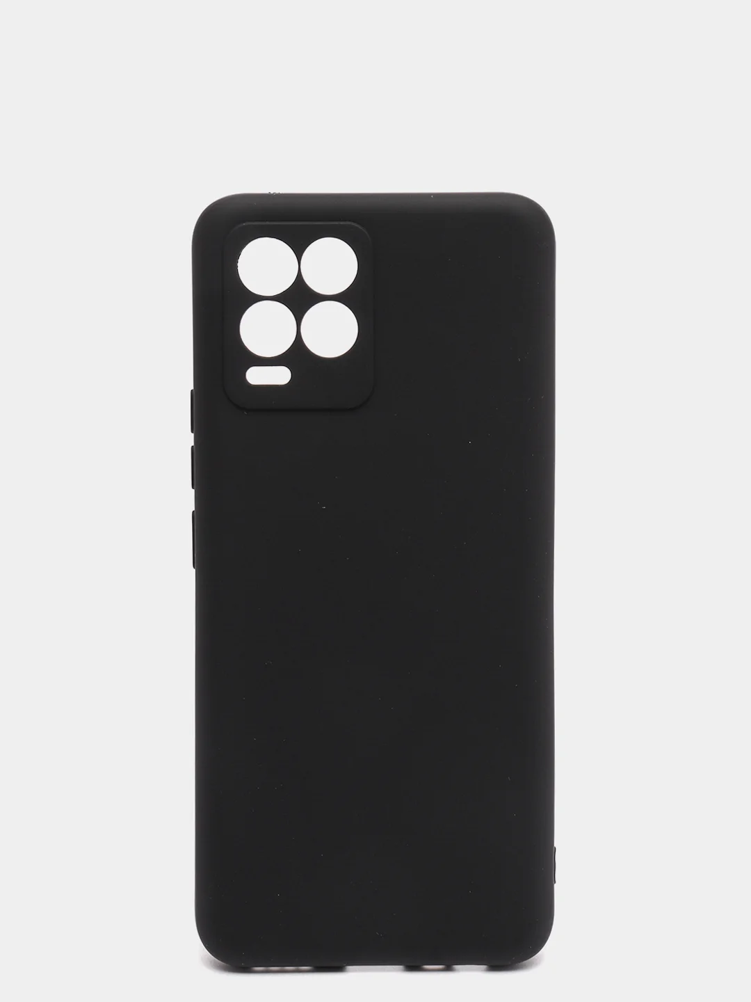 Черный чехол силиконовый на REALME 8/8pro/8i/C21/C21Y/C3/C11(2021)