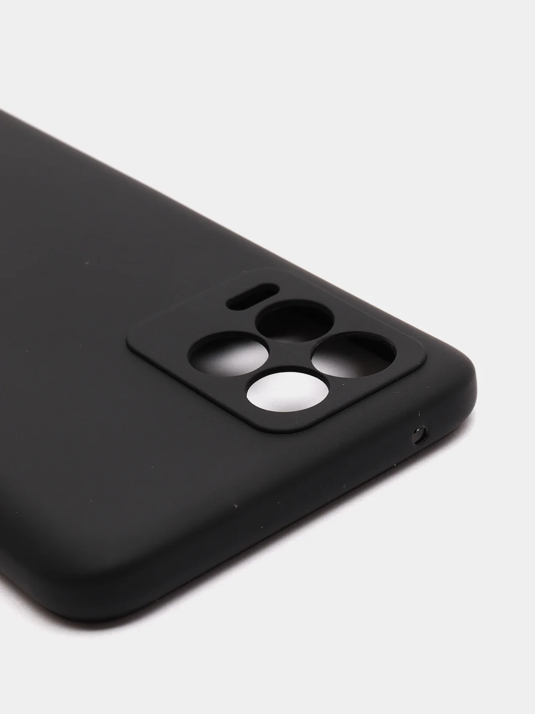 Черный чехол силиконовый на REALME 8/8pro/8i/C21/C21Y/C3/C11(2021)