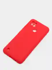 Красный чехол силиконовый на REALME 8/8pro/8i/C21/C21Y/C3/C11(2021)