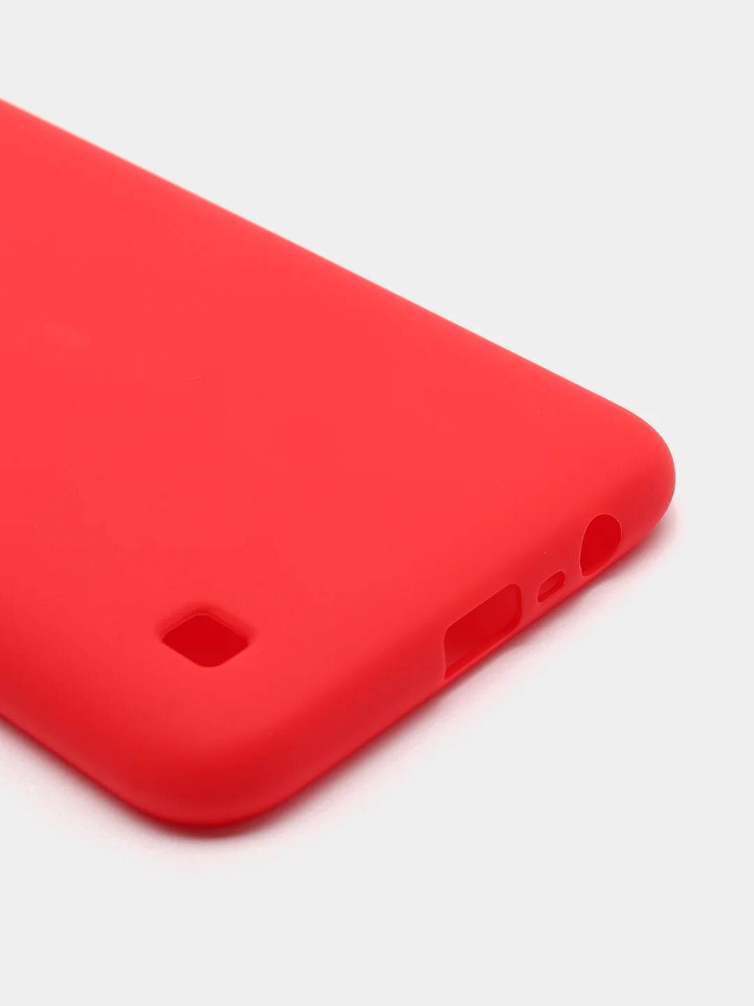 Красный чехол силиконовый на REALME 8/8pro/8i/C21/C21Y/C3/C11(2021)