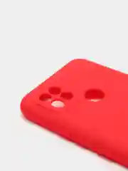 Красный чехол силиконовый на REALME 8/8pro/8i/C21/C21Y/C3/C11(2021)