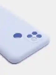 Сиреневый чехол силиконовый на REALME 8/8pro/8i/C21/C21Y/C3/C11(2021)