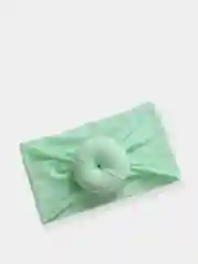 Мятный повязка на голову, детская, с круглым узлом, летняя