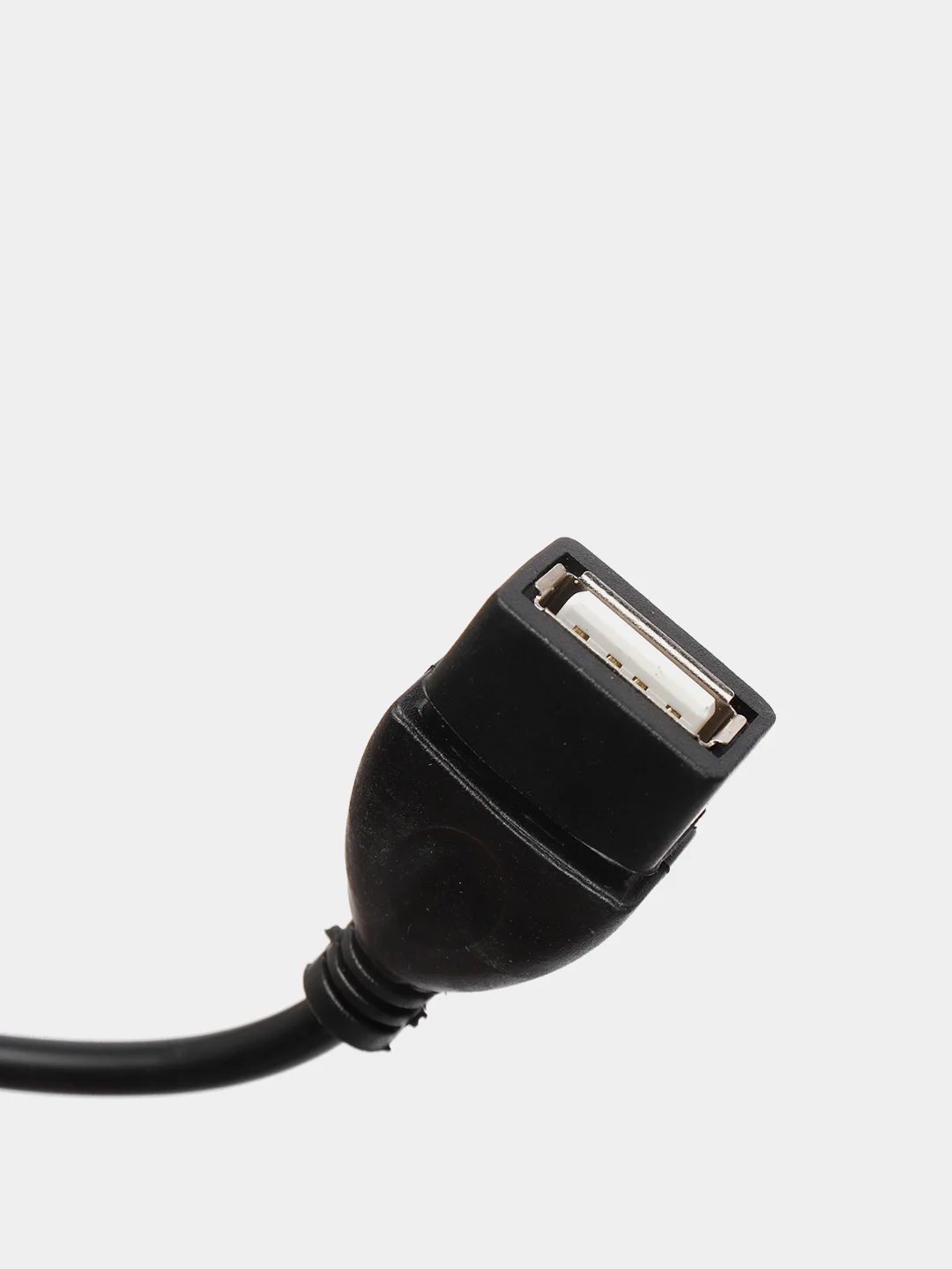 OTG переходник с Micro USB на USB с проводом / отг
