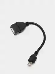 OTG переходник с Micro USB на USB с проводом / отг