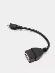 OTG переходник с Micro USB на USB с проводом / отг