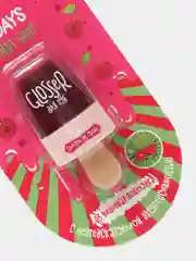 7DAYS Блеск для губ с блестками, "Вишневая поцелуйка" Candy Shop Lip Glosser / 03, 6 мл