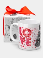 Кружка с рисунком LOVE