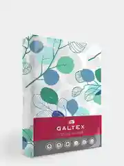 Синий пододеяльник "Эвкалипт и Цветы сакуры", 1,5-спальный, бязь