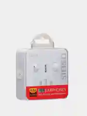 Белый наушники с микрофоном Hoco M64 stereo