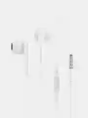 Белый наушники с микрофоном Hoco M64 stereo