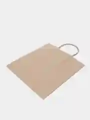 Подарочный крафт пакет, 22*25*11,5