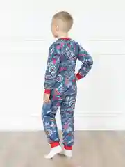 Красный пижама для мальчика. Пижама для девочки. Утенок