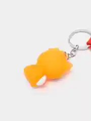 Оранжевый брелок для ключей детский