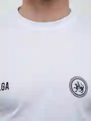 Белый футболка базовая "Алга" Tatarstan