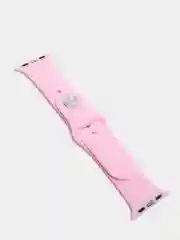 Розовый ремешок для Apple Watch, силиконовый