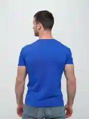 Синий футболка мужская, стрейч