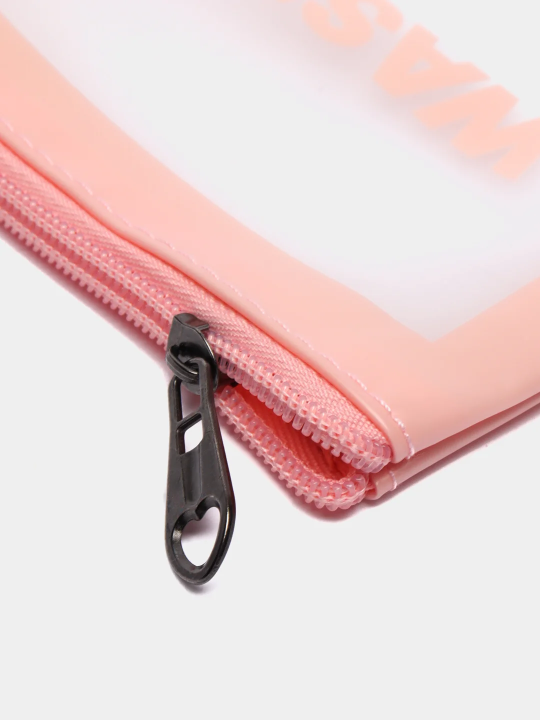 Розовый косметичка прозрачная WashBag, 3 цвета