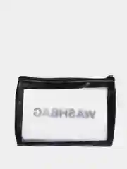 Черный косметичка прозрачная WashBag, 3 цвета