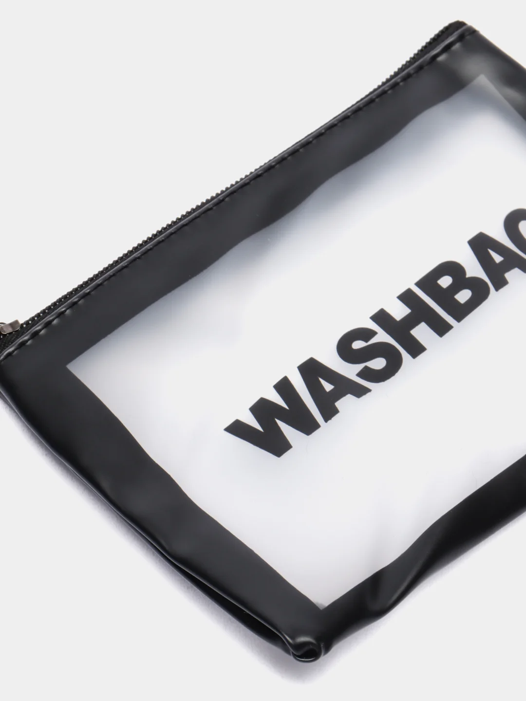 Черный косметичка прозрачная WashBag, 3 цвета