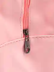 Розовый сумка косметичка Washbag с ручками на молнии прозрачная, 4 цвета