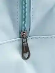 Голубой сумка косметичка Washbag с ручками на молнии прозрачная, 4 цвета