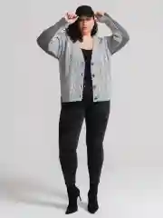 Угольный кардиган TWIN ecopooh