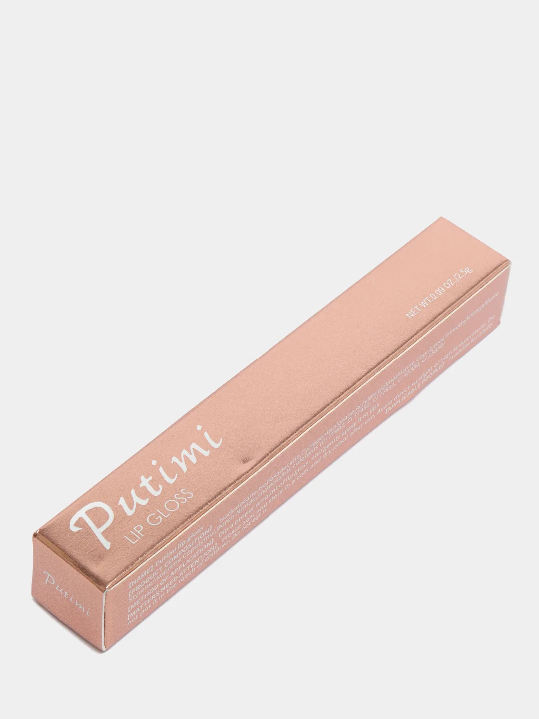 Тёмно-розовый помада для губ жидкая матовая PUTIMI LIP GLOSS, 8 топовых оттенков