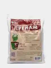 Дренаж керамзитовый средней фракции, 1 л